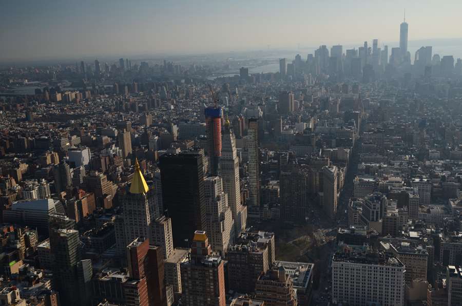 NEW YORK - Vue depuis l'Empire State Building