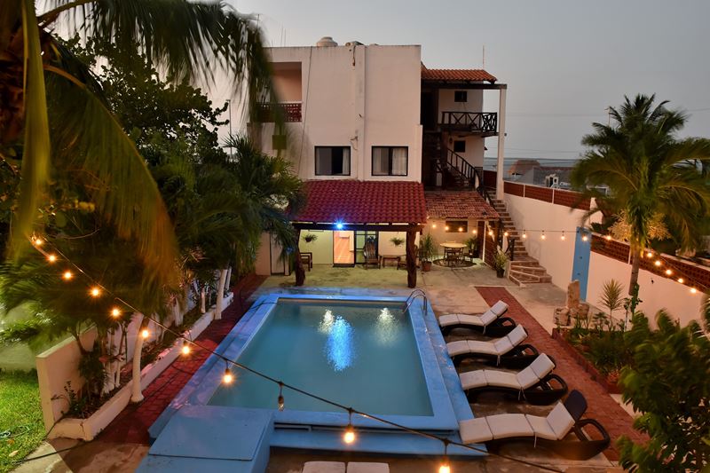 La Posada El Perico Marinero, petit hôtel à Rio Lagartos