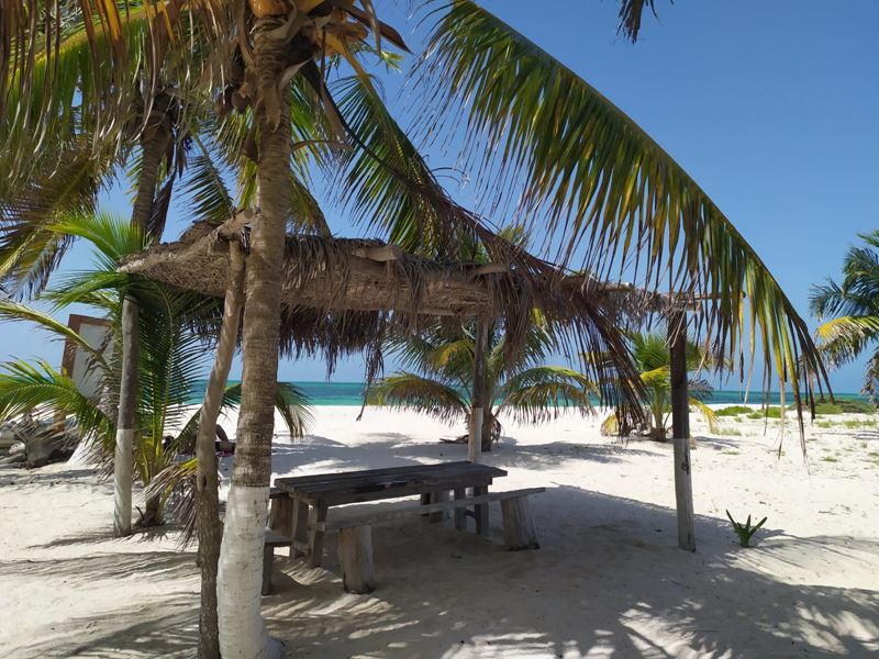 Cabo Catoche, sur l'île d'Holbox, est situé à l'extrémité nord de toute la péninsule du Yucatan