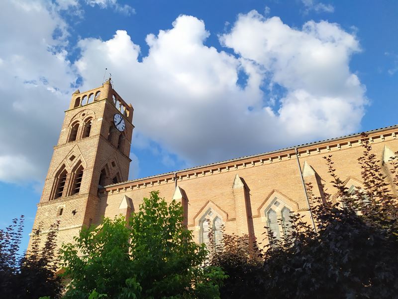 L'église Saint-Barthélémy à Donzac