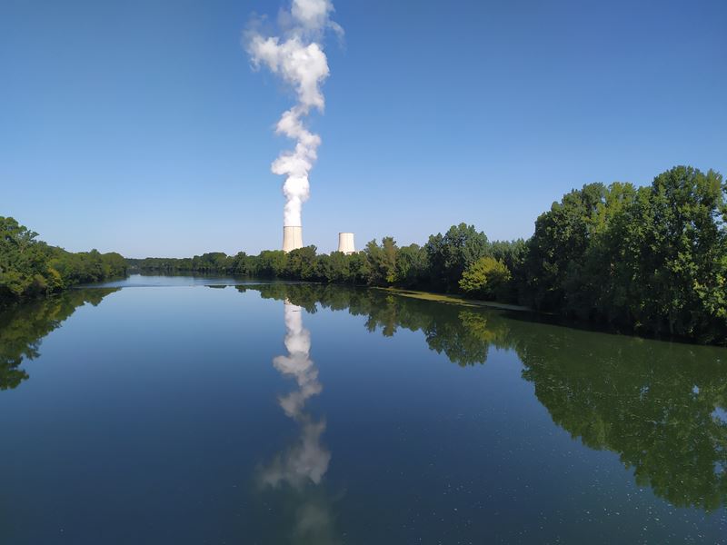 La centrale nucléaire de Golfech