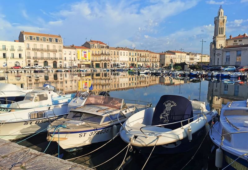 Le petit port de plaisance de Sète