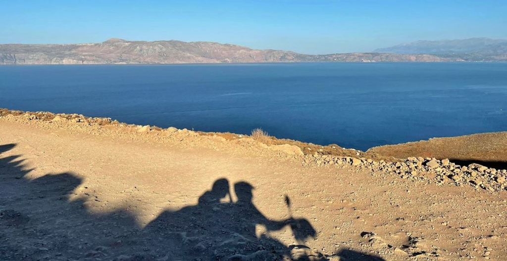 Trajet en quad sur la piste qui mène à Balos Beach