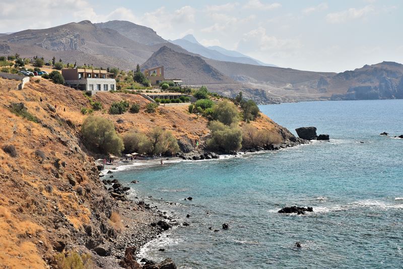 Le littoral dans les environs de Lendas 