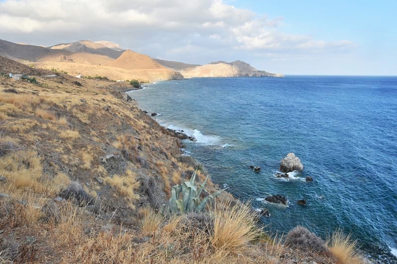 Le littoral dans les environs de Lendas 