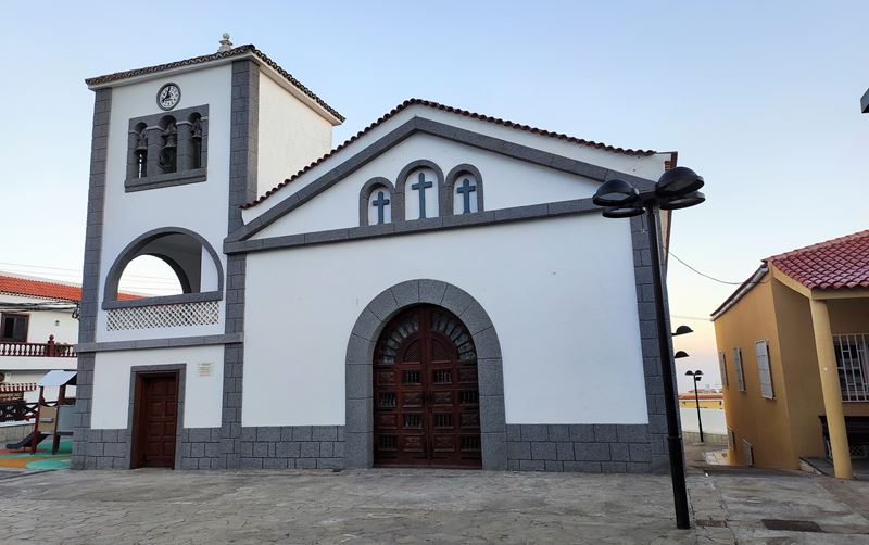 La petite église de San Jose de Los Llanos, point de départ de la randonnée entre San Jose de Los Llanos et le volcan Chinyero