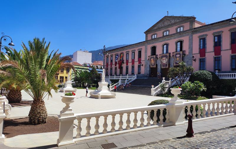 L'hôtel de la ville dans la ville coloniale de La Orotava