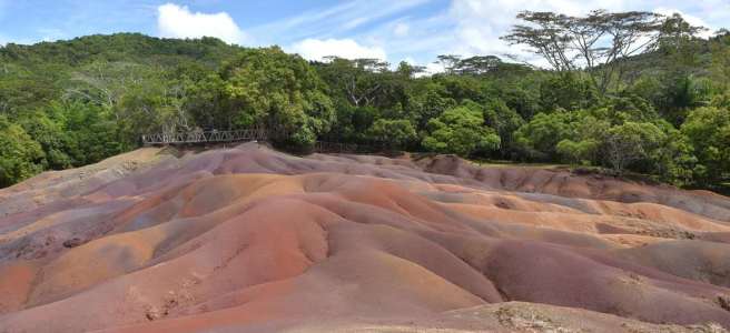 Terre des Sept Couleurs à Chamarel, Maurice
